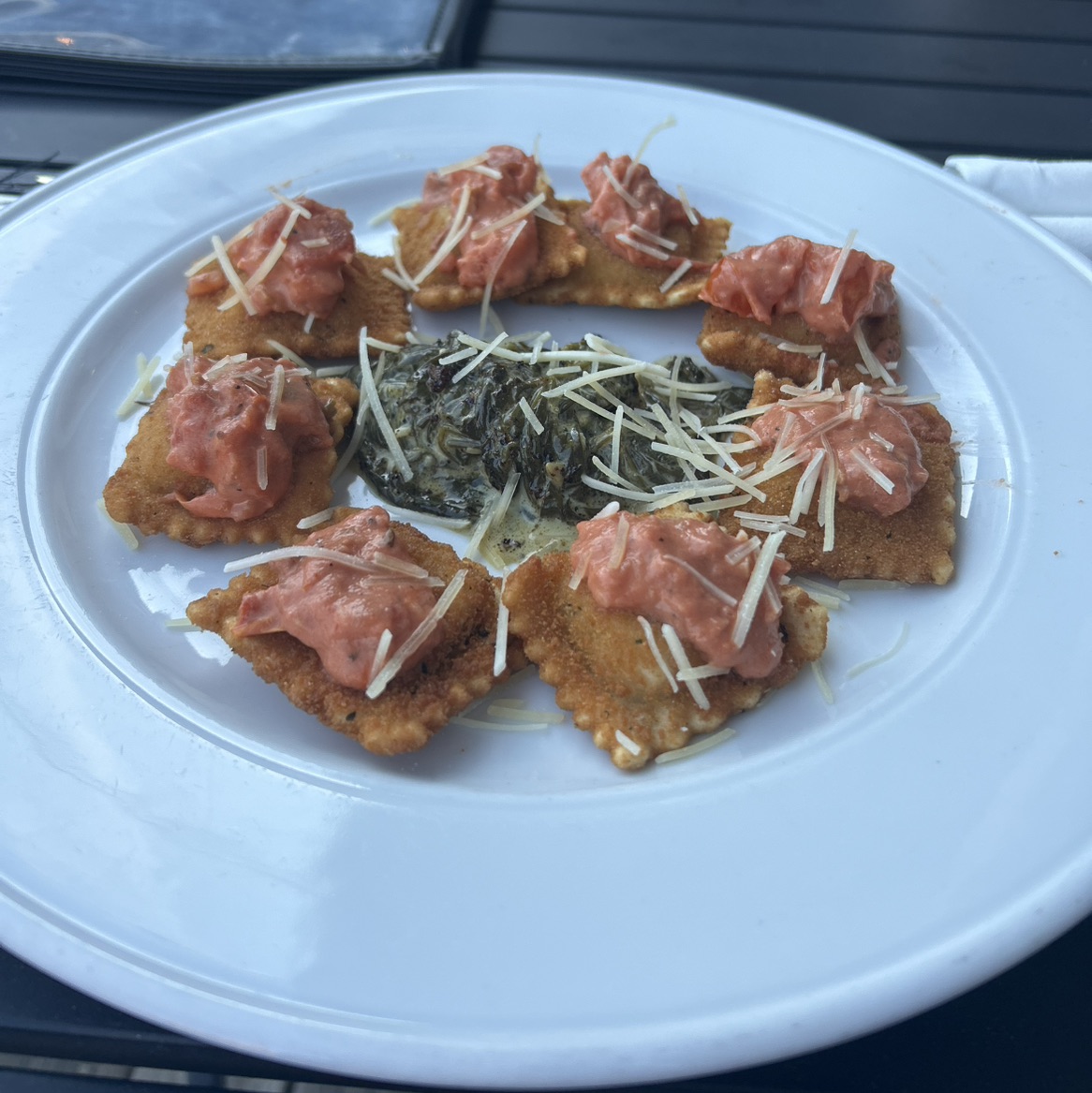 Spicy Cheese Ravioli