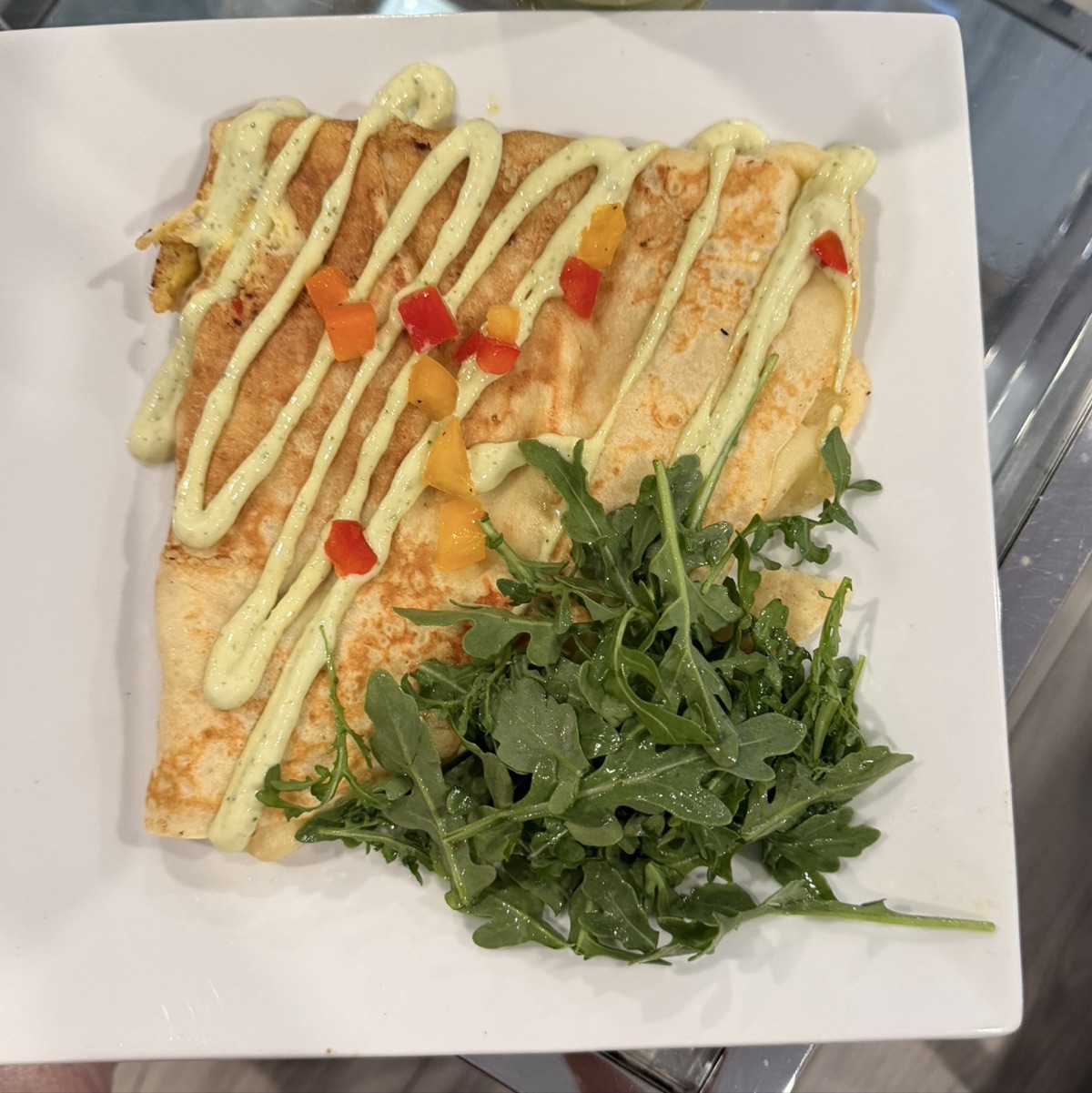 Crepe Egg And Cheese