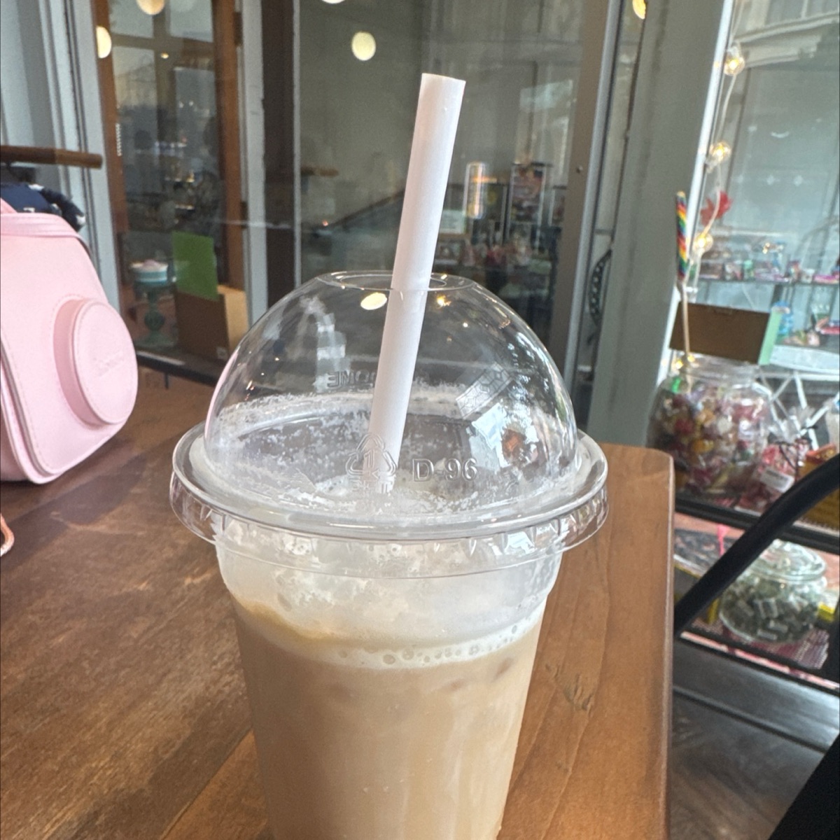 Hazelnut Iced Latte