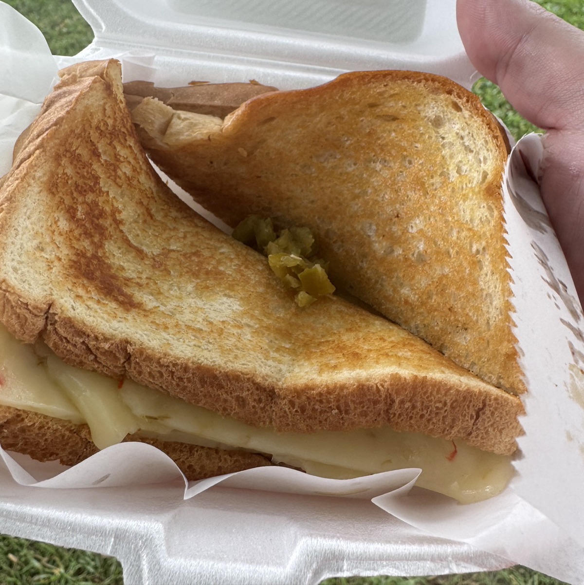 Jalapeño Pepperjack Grilled Cheese