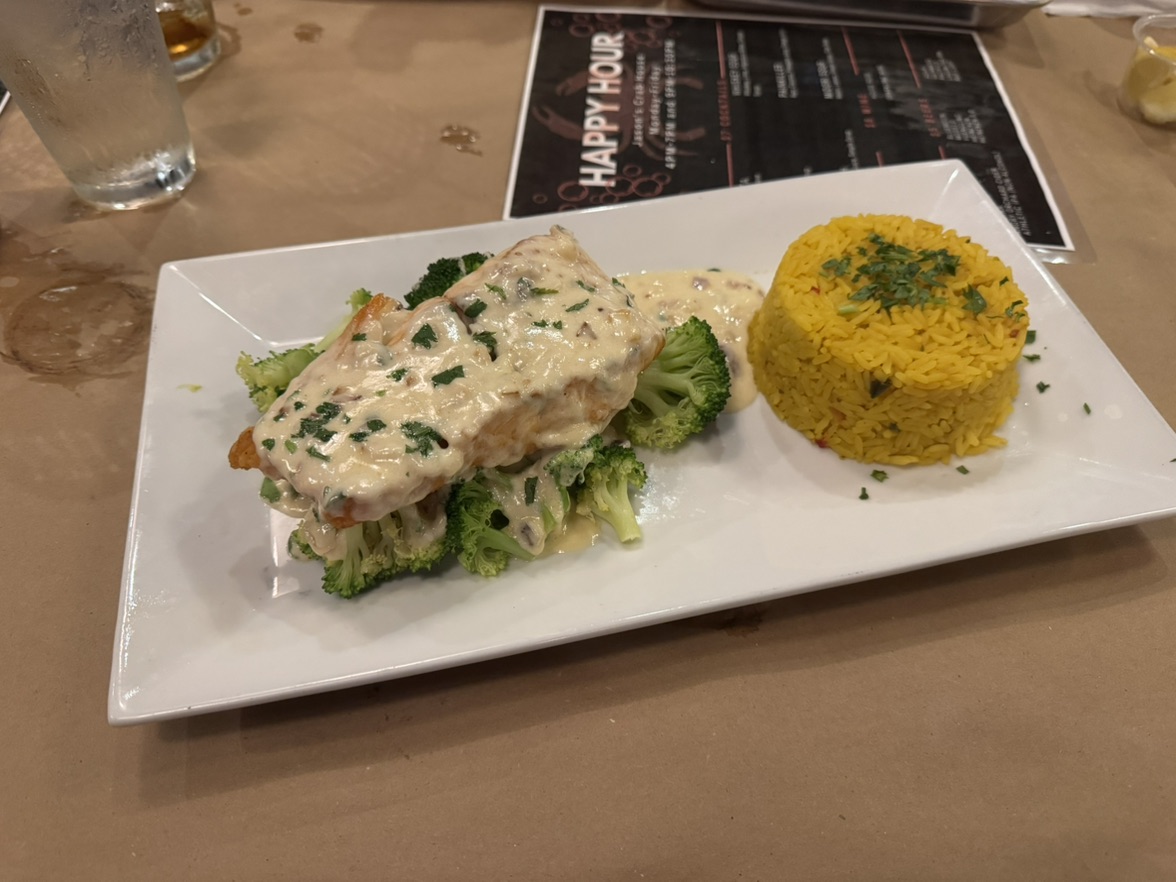 Garlic Salmon