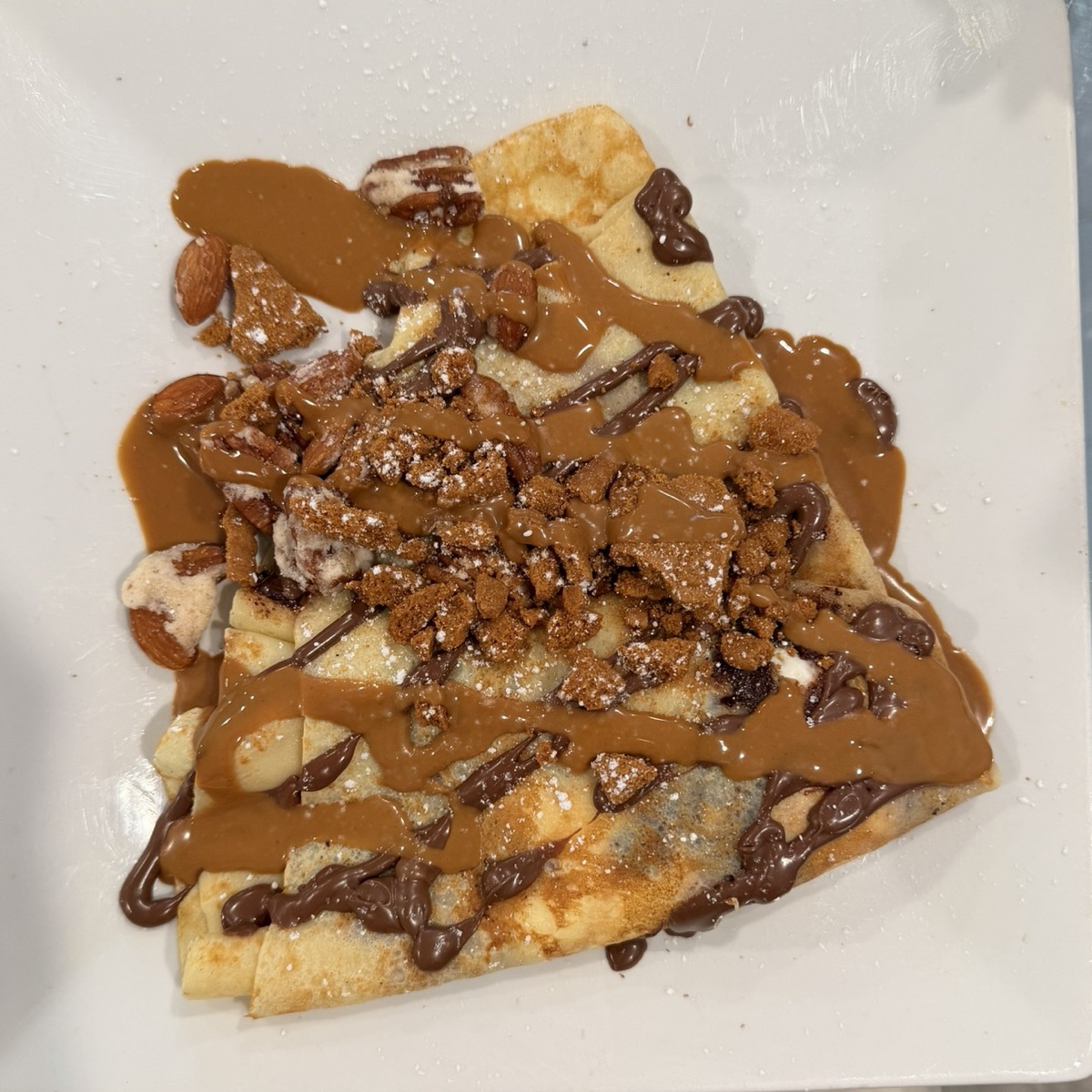 Cookie Brookie Crepe